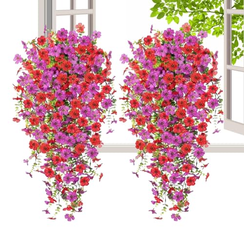 Hogvinnatil Outdoor Kunstpflanzen | Festliche Rankendeko Für Kamin & Tisch | Farbenfrohe Hängbare Kunstblumen 2er-Set Für Garten Kamin Terrasse Balkon Ostern Valentinstag Hogvinnatil Outdoor Kunstpflanzen | Festliche Rankendeko Für Kamin & Tisch | Farbenfrohe Hängbare Kunstblumen 2er-Set Für Garten Kamin Terrasse Balkon Ostern Valentinstag von Hogvinnatil