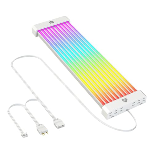 Hogvinnatil RGB 24 -Pin -Motherboardkabel, ARGB -PC -Kabelabdeckung | RGB PSU Extension Strip Cover Kit - 24 Pin Motherboard -Verlängerungskabel, Argb Motherboard -Versorgung, 5 V mit diffuster Hogvinnatil RGB 24 -Pin -Motherboardkabel, ARGB -PC -Kabelabdeckung | RGB PSU Extension Strip Cover Kit - 24 Pin Motherboard -Verlängerungskabel, Argb Motherboard -Versorgung, 5 V mit diffuster von Hogvinnatil