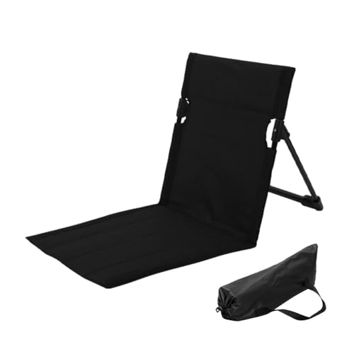 Hogvinnatil Tragbare Strandliegen Strandstuhl Faltbare Strandmatte Mit Rückenlehne Campingstuhl Reise Strandkorb Verstellbare Rückenlehne Für Camping Garten Pool von Hogvinnatil