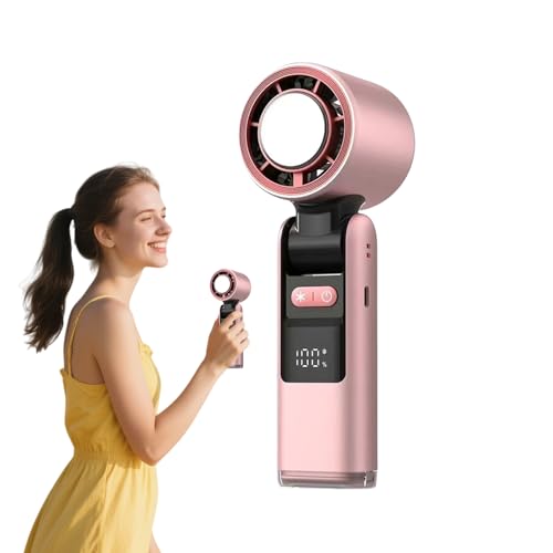 Hogvinnatil Tragbarer Ventilator - Persönlicher Tischventilator | Wiederaufladbarer Klappbarer LED Ventilator Für Camping Urlaub Familie Zubehör Hogvinnatil Tragbarer Ventilator - Persönlicher Tischventilator | Wiederaufladbarer Klappbarer LED Ventilator Für Camping Urlaub Familie Zubehör von Hogvinnatil