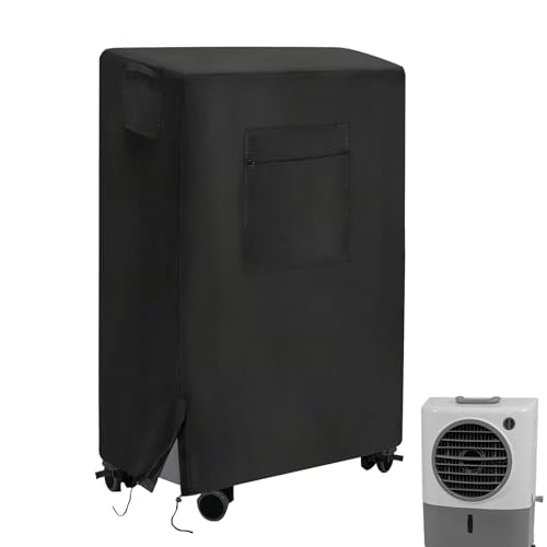 Hogvinnatil Verdunstungskühler Abdeckung,Robuste Verdunstungskühler Abdeckung | Tragbarer Schutzbezug Aufbewahrungshülle Für Terrasse Garten Sommer von Hogvinnatil