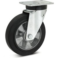 Wicke Lenkrolle Elastik-Vollgummi, Ø x Breite 100 x 40 mm, TK 180 kg von Wicke