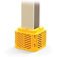 A-SAFE Säulen-Anfahrschutz FlexiShield aus MEMAPLEX®, Höhe 600 mm, für Säulenmaße (BxT) 100 x 100 mm von A-SAFE