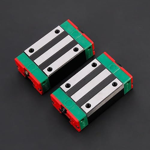 Hohitto HGH25CA Schlittenblock, 2Stück HGH25CA Quadratische Typ Lager Schlitten Slider Block angepasst an HGR25 lineare Bewegung Schiene, für CNC-Maschine Router DIY Projekt Hohitto HGH25CA Schlittenblock, 2Stück HGH25CA Quadratische Typ Lager Schlitten Slider Block angepasst an HGR25 lineare Bewegung Schiene, für CNC-Maschine Router DIY Projekt von Hohitto