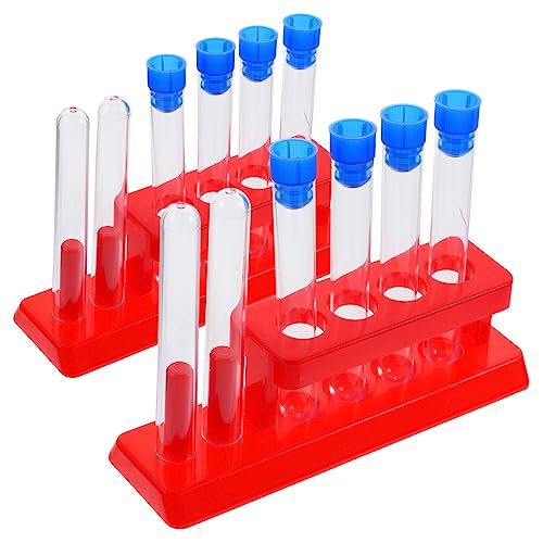 3 Sätze Reagenzglas-Kit kinder experimente experiment kinder Experimentierröhren Probenröhrchen werkzeug reagenzgläser Probenbehälter Hilfsmittel zum naturwissenschaftlichen Lernen Hohopeti von Hohopeti