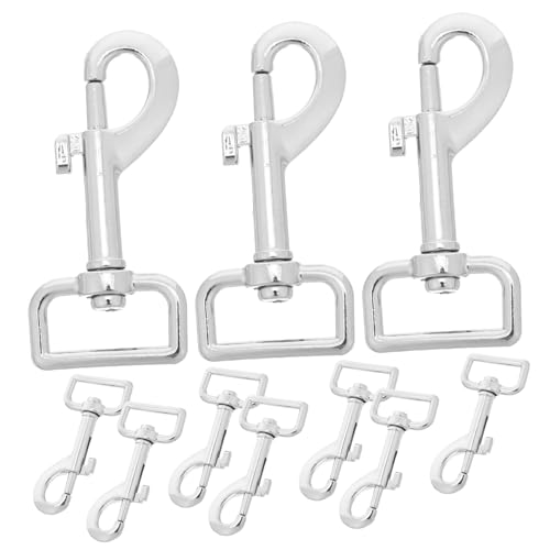 Hohopeti 10 Stück Schwere Hundeleinen Bolzenschlösser mit Schnellverschluss Stabile Doppelseitige Karabiner für Halsband Geschirr Vielseitig Einsetzbar Langlebig und Komfortabel Hohopeti 10 Stück Schwere Hundeleinen Bolzenschlösser mit Schnellverschluss Stabile Doppelseitige Karabiner für Halsband Geschirr Vielseitig Einsetzbar Langlebig und Komfortabel von Hohopeti