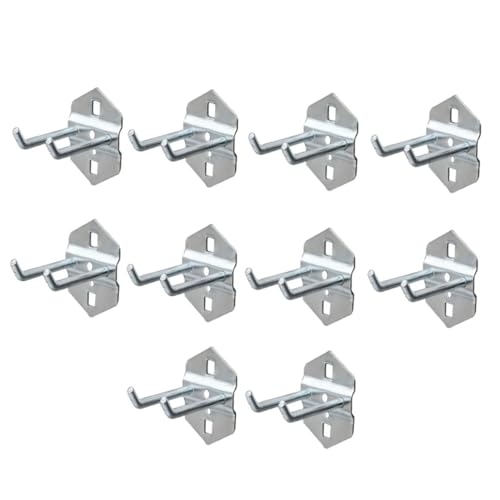 Hohopeti 10 Stück Stahl Haken Wandorganizer Multifunktional Werkzeughalter Rostfrei Stark Für Werkstatt Garage Haushalt Hohopeti 10 Stück Stahl Haken Wandorganizer Multifunktional Werkzeughalter Rostfrei Stark Für Werkstatt Garage Haushalt von Hohopeti