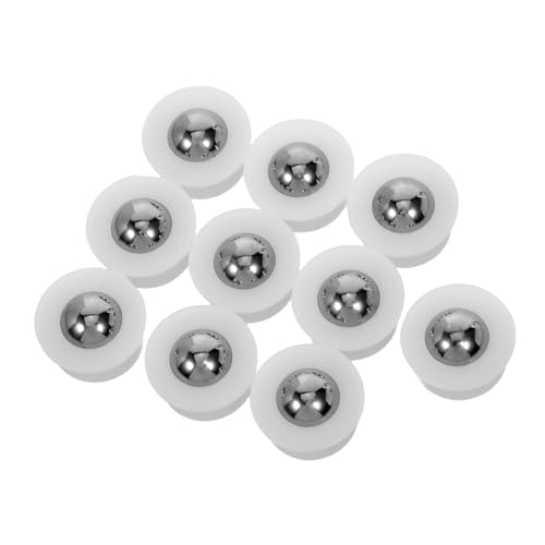 Hohopeti 10 Stück Teiliges Kunststoff-swivel-roller mit Edelstahl-Kugelrollenlager Drehbare Kugelrollen Verschleißfest und Bodenschonend für Labor Werkstatt und Büro Hohopeti 10 Stück Teiliges Kunststoff-swivel-roller mit Edelstahl-Kugelrollenlager Drehbare Kugelrollen Verschleißfest und Bodenschonend für Labor Werkstatt und Büro von Hohopeti