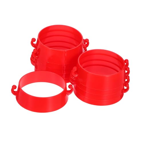 Hohopeti 10 Stück Teiliges Kunststoffketten Verbindungsring für Verkehrsleitkegel Stabile Verbindungen Einfach zu Montierende Kettenverbinder für Absperrpfosten Geeignet für Straßen Hohopeti 10 Stück Teiliges Kunststoffketten Verbindungsring für Verkehrsleitkegel Stabile Verbindungen Einfach zu Montierende Kettenverbinder für Absperrpfosten Geeignet für Straßen von Hohopeti