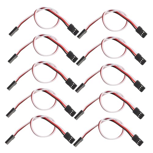 Hohopeti 10 Stück Teiliges Servoverlängerungskabel mit Buchse für Rc-modelle Flexibles Langlebiges Kabel mit Präziser Signalübertragung Kompatibel mit Rc-flugzeugen Autos Hubschraubern Plug Hohopeti 10 Stück Teiliges Servoverlängerungskabel mit Buchse für Rc-modelle Flexibles Langlebiges Kabel mit Präziser Signalübertragung Kompatibel mit Rc-flugzeugen Autos Hubschraubern Plug von Hohopeti
