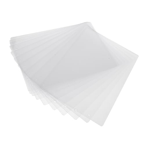 Hohopeti 10 Stück Teiliges Transparentes Dokumentenhüllen aus Abs Klare Sichtschutz Folien Schutzfolie für Werbung und Speisekarte Vielseitig Einsetzbar für Büro Supermarkt und Hohopeti 10 Stück Teiliges Transparentes Dokumentenhüllen aus Abs Klare Sichtschutz Folien Schutzfolie für Werbung und Speisekarte Vielseitig Einsetzbar für Büro Supermarkt und von Hohopeti