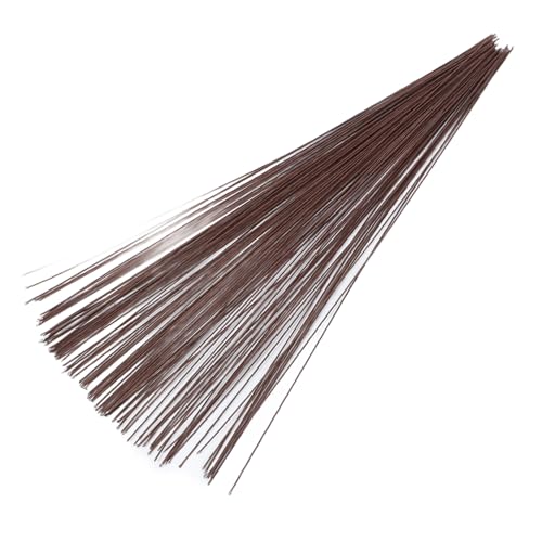 Hohopeti 100 Stück DIY Papierblumenstiele Lang Künstliche Rosenzweige aus Papierdraht Basteldrähte für Blumenarrangements Handliche Robuste Floristenmaterialien in Braun Vielseitig für Hohopeti 100 Stück DIY Papierblumenstiele Lang Künstliche Rosenzweige aus Papierdraht Basteldrähte für Blumenarrangements Handliche Robuste Floristenmaterialien in Braun Vielseitig für von Hohopeti