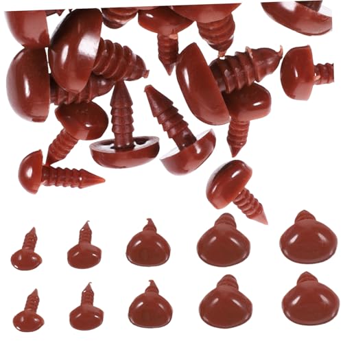 Hohopeti 100 Stück Sicherheitsnase für Stofftiere Dreieckige Kunststoff Nasen Langlebig und Sicher für DIY Basteln Häkeltiere Kuscheltiere und Amigurumi Puppen Hohopeti 100 Stück Sicherheitsnase für Stofftiere Dreieckige Kunststoff Nasen Langlebig und Sicher für DIY Basteln Häkeltiere Kuscheltiere und Amigurumi Puppen von Hohopeti