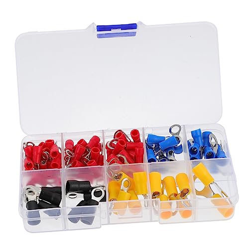Hohopeti 102 Stück Isolierte Kabelverbinder Teiliges Set Anschlussklemmen Set für Sichere und Zuverlässige Elektrische Verbindungen Feuerfest von Hohopeti