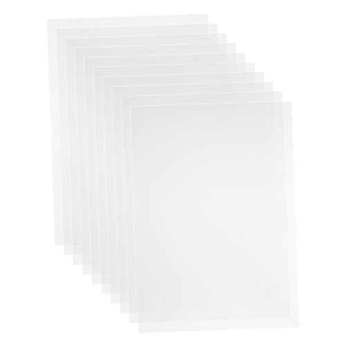Hohopeti 10Stücke Transparente PVC Folie für Fotorahmen Robust Langlebig Halbtransparent für Kreative DIY Projekte mit Doppelseitiger Hohopeti 10Stücke Transparente PVC Folie für Fotorahmen Robust Langlebig Halbtransparent für Kreative DIY Projekte mit Doppelseitiger von Hohopeti