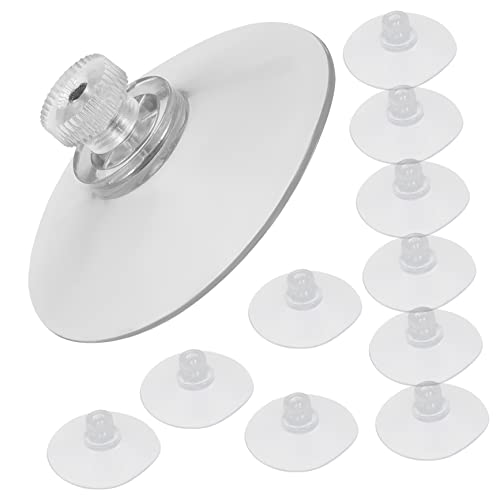 Hohopeti 10stücke Transparente Saugnapf-haken Wasserdichte Pvc-saugnäpfe Bohren Starke Haltekraft Für Fenster Spiegel Aufhängen Von Gegenständen von Hohopeti
