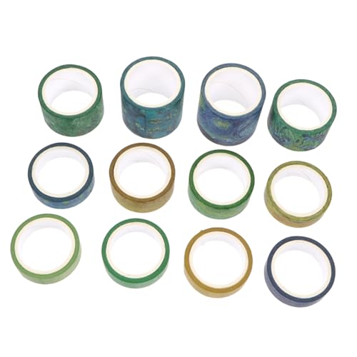 Hohopeti 12 Rollen Washi Tape Selbstklebendes DIY Scrapbooking Klebeband Handreißbar Farbbrillante Muster Rückstandslos Entfernbar Vielseitig für Notizbücher Bastelprojekte Tagebücher Hohopeti 12 Rollen Washi Tape Selbstklebendes DIY Scrapbooking Klebeband Handreißbar Farbbrillante Muster Rückstandslos Entfernbar Vielseitig für Notizbücher Bastelprojekte Tagebücher von Hohopeti