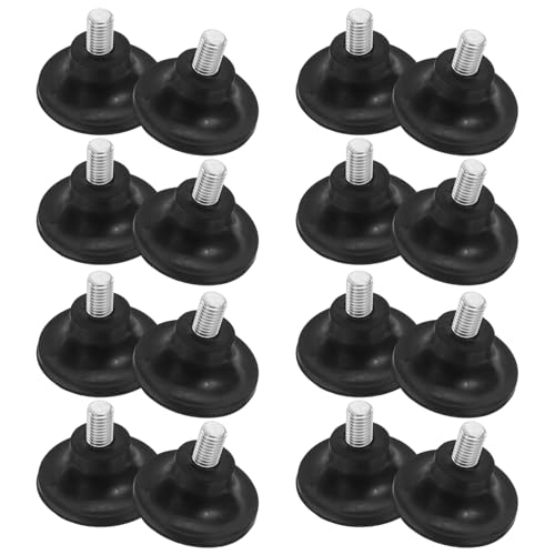 Hohopeti 12 Stück Verstellbare Hocker Nivellierer Verstellbare Bein Möbel Nivellierer Mit Gewinde Stuhlbein Anschraubbare Möbelbeine Gummi Nivellierfüße Hohopeti 12 Stück Verstellbare Hocker Nivellierer Verstellbare Bein Möbel Nivellierer Mit Gewinde Stuhlbein Anschraubbare Möbelbeine Gummi Nivellierfüße von Hohopeti