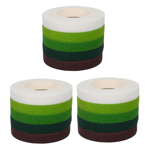 Hohopeti 15 Stück Teiliges Floristenband mit Haftung Farbenfrohes Blumenklebeband für Frische Blumen Vielseitig für Blumenarrangements Straußwickeln und DIY Projekte Weiches und Flexibles Hohopeti 15 Stück Teiliges Floristenband mit Haftung Farbenfrohes Blumenklebeband für Frische Blumen Vielseitig für Blumenarrangements Straußwickeln und DIY Projekte Weiches und Flexibles von Hohopeti