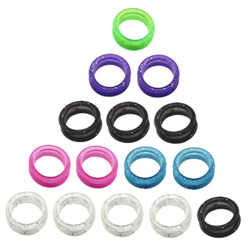 Hohopeti 16 Stück Teiliges Silikon Scheren fingerring Rutschfest Geräuschdämpfend Farbig Komfortabel Scherenfingerschutz für Friseur Haustierpflege Erhöht Griffigkeit Verhindert Hohopeti 16 Stück Teiliges Silikon Scheren fingerring Rutschfest Geräuschdämpfend Farbig Komfortabel Scherenfingerschutz für Friseur Haustierpflege Erhöht Griffigkeit Verhindert von Hohopeti