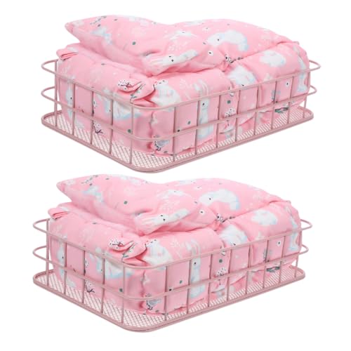 Hohopeti 2 Sätze Kleintier Hängematten Winterbett für Hamster Ratten Chinchillas Weicher Kleiner Käfig Schlafplatz mit Metallrahmen Atmungsaktive Haustier Kuschelhängematte Hohopeti 2 Sätze Kleintier Hängematten Winterbett für Hamster Ratten Chinchillas Weicher Kleiner Käfig Schlafplatz mit Metallrahmen Atmungsaktive Haustier Kuschelhängematte von Hohopeti
