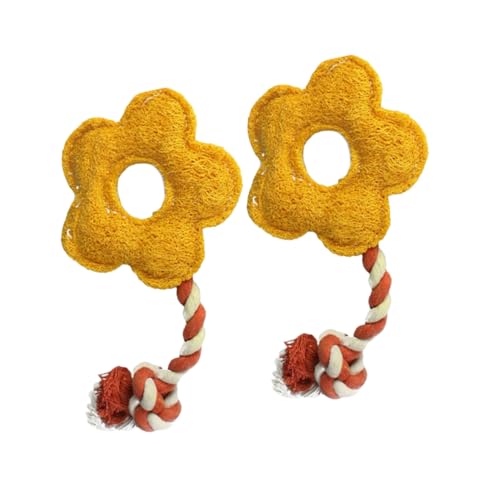 Hohopeti 2 Stück Blütenförmiges Loofah Haustierspielzeug Kauspielzeug für Hunde Katzen Interaktives Zahnpflege Zahnreinigend Strapazierfähig Für Aggressive Kauer Zufällige Zufällige Farbe Hohopeti 2 Stück Blütenförmiges Loofah Haustierspielzeug Kauspielzeug für Hunde Katzen Interaktives Zahnpflege Zahnreinigend Strapazierfähig Für Aggressive Kauer Zufällige Zufällige Farbe von Hohopeti