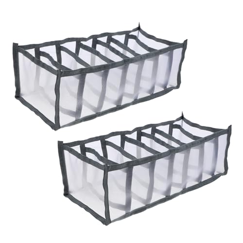 Hohopeti 2 Stück Fach Faltbarer Kleiderschrank Organizer aus Strapazierfähigem Nylon Atmungsaktive Aufbewahrungsbox zur Übersichtlichen Sortierung von Hosen und Kleidung Platzsparend und Hohopeti 2 Stück Fach Faltbarer Kleiderschrank Organizer aus Strapazierfähigem Nylon Atmungsaktive Aufbewahrungsbox zur Übersichtlichen Sortierung von Hosen und Kleidung Platzsparend und von Hohopeti