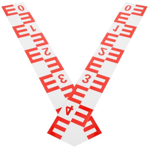 Hohopeti 2 Stück Reflektierender Wasserstandsanzeiger Selbstklebende Aluminium wasserstandsskala Wasserfest Langlebig für Teiche Aquarium und Pflanzkästen Hohopeti 2 Stück Reflektierender Wasserstandsanzeiger Selbstklebende Aluminium wasserstandsskala Wasserfest Langlebig für Teiche Aquarium und Pflanzkästen von Hohopeti