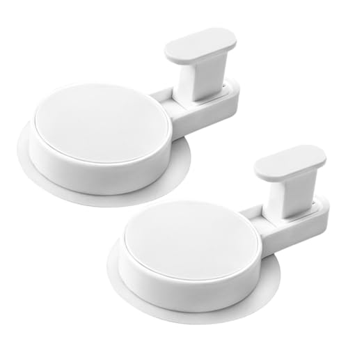 Hohopeti 2 Stück Starke Klebehaken Wandmontiert ohne Bohren Vielseitig für Badezimmer Handtücher Badelappen Kleidung Spurlos Weiß Praktische Aufbewahrungslösung Hohopeti 2 Stück Starke Klebehaken Wandmontiert ohne Bohren Vielseitig für Badezimmer Handtücher Badelappen Kleidung Spurlos Weiß Praktische Aufbewahrungslösung von Hohopeti