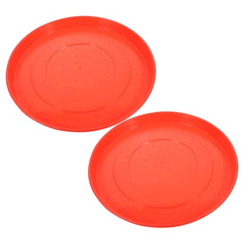 Hohopeti 2 Stück Teiliges Futtertablett aus Langlebigem Kunststoff für Geflügel und Küken Wiederverwendbar Leicht zu Reinigen Auffällige Farben zur Futtererkennung Robust und Bruchfest Hohopeti 2 Stück Teiliges Futtertablett aus Langlebigem Kunststoff für Geflügel und Küken Wiederverwendbar Leicht zu Reinigen Auffällige Farben zur Futtererkennung Robust und Bruchfest von Hohopeti