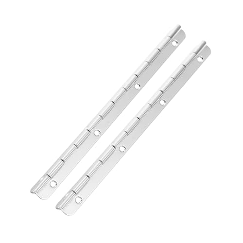 Hohopeti 2 Stück Teiliges Klavierband Scharnier Lang Flexibel für Holzkisten Taschen und Möbel Stilvolles Nickel finish Vielseitiges Scharnier für Handwerk und Möbelbau Hohopeti 2 Stück Teiliges Klavierband Scharnier Lang Flexibel für Holzkisten Taschen und Möbel Stilvolles Nickel finish Vielseitiges Scharnier für Handwerk und Möbelbau von Hohopeti