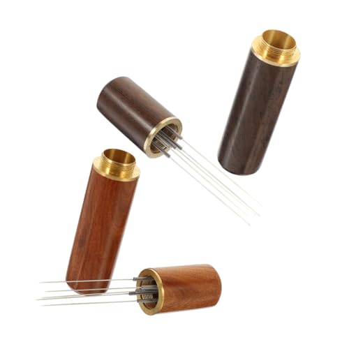 Hohopeti 2 Stück Teiliges Stirrer mit Holzgriff Edelstahl Kaffeepulver Verteiler und Rührwerkzeug Ergonomisch Kompakt Langlebig für Espresso Zubereitung und Kaffeezubereitung Unterwegs Hohopeti 2 Stück Teiliges Stirrer mit Holzgriff Edelstahl Kaffeepulver Verteiler und Rührwerkzeug Ergonomisch Kompakt Langlebig für Espresso Zubereitung und Kaffeezubereitung Unterwegs von Hohopeti
