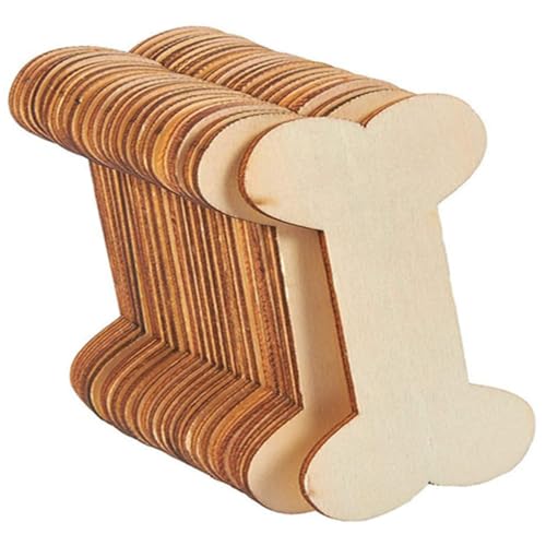 Hohopeti 20 Stück Holz Hundeknochen Ausschnitte Leichte Glatte DIY Holzscheiben Unbemalt Sicher für Graffiti Basteln und Kreative Dekoration zu Hause Hohopeti 20 Stück Holz Hundeknochen Ausschnitte Leichte Glatte DIY Holzscheiben Unbemalt Sicher für Graffiti Basteln und Kreative Dekoration zu Hause von Hohopeti