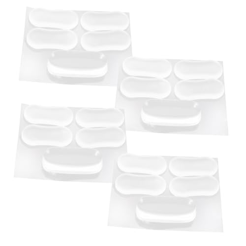 Hohopeti 20 Stück Teilig Transparent WC Sitz Stoßdämpfer Bumper Pads Selbstklebend Stoßdämpfend Geräuschreduzierend für Toilettensitz Möbel Türen Schränke Hohopeti 20 Stück Teilig Transparent WC Sitz Stoßdämpfer Bumper Pads Selbstklebend Stoßdämpfend Geräuschreduzierend für Toilettensitz Möbel Türen Schränke von Hohopeti