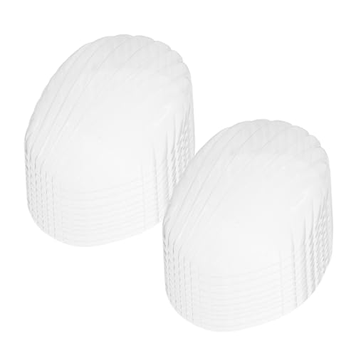 Hohopeti 20 Stück Teiliges Baseball Cap Insert aus Robustem Kunststoff Formstabiler Hut Innenhalter zur Vermeidung von Verformung Langlebige Kappenstütze für Form und Zuverlässigen Halt von Hohopeti