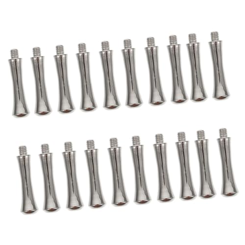 Hohopeti 20 Stück Teiliges Metall Ersatz Fingerauflage für Friseurscheren Stabile Fingerringe für Festen Griff Einfache Befestigung Langlebiges Zubehör für Salon scheren Silberfarbene Hohopeti 20 Stück Teiliges Metall Ersatz Fingerauflage für Friseurscheren Stabile Fingerringe für Festen Griff Einfache Befestigung Langlebiges Zubehör für Salon scheren Silberfarbene von Hohopeti