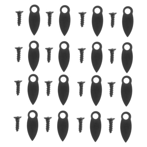 Hohopeti 200 Stück Bilderrahmen Rückwand Clips Teilig Schwarz mit Schrauben Hochwertige Befestigung Aufhänger Bilderrahmen für Wanddekoration und DIY Rahmenprojekte Hohopeti 200 Stück Bilderrahmen Rückwand Clips Teilig Schwarz mit Schrauben Hochwertige Befestigung Aufhänger Bilderrahmen für Wanddekoration und DIY Rahmenprojekte von Hohopeti