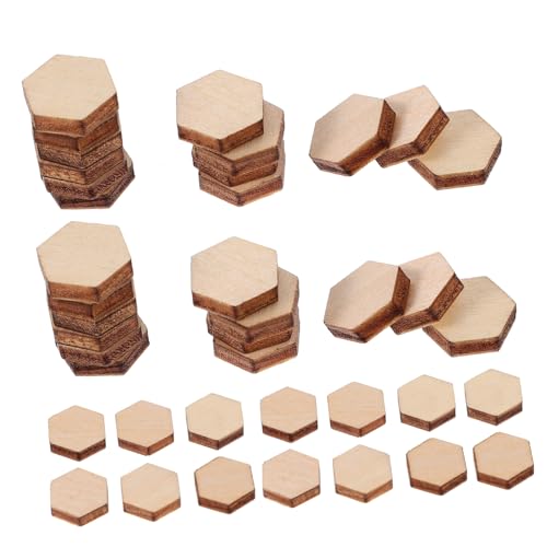 Hohopeti 200 Stück Buchenholz Sechseckige Holzscheiben Bastelplättchen Unbehandelt DIY Dekorationen für Hochzeit Geburtstag Weihnachten Holzchips Ornamente Hohopeti 200 Stück Buchenholz Sechseckige Holzscheiben Bastelplättchen Unbehandelt DIY Dekorationen für Hochzeit Geburtstag Weihnachten Holzchips Ornamente von Hohopeti