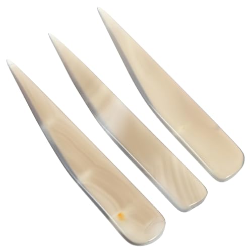 Hohopeti 3 Stück Teiliges Achatpoliererset Schmuck Polierwerkzeuge für Gold Silber Kupfer Poliertool mit Glatter Oberfläche und Handlicher für Präzise Schmuckpflege Hohopeti 3 Stück Teiliges Achatpoliererset Schmuck Polierwerkzeuge für Gold Silber Kupfer Poliertool mit Glatter Oberfläche und Handlicher für Präzise Schmuckpflege von Hohopeti