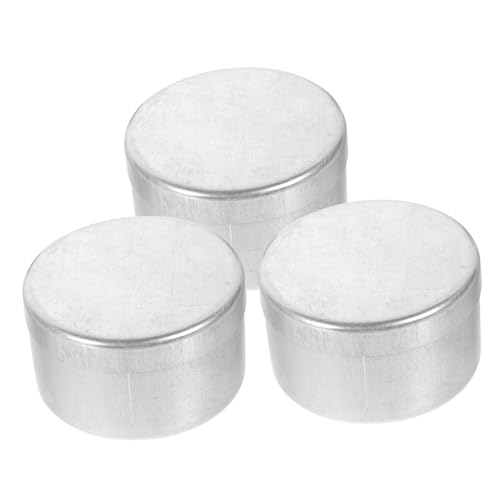Hohopeti 3 Stück Teiliges Aluminium Wiegegefäß Rund Leicht Glattwandig Vielseitig für Labor Bodenproben Wassergehalt Messung Hohopeti 3 Stück Teiliges Aluminium Wiegegefäß Rund Leicht Glattwandig Vielseitig für Labor Bodenproben Wassergehalt Messung von Hohopeti