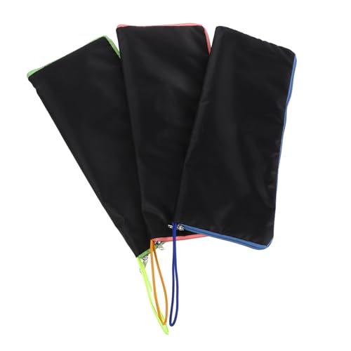 Hohopeti 3stücke Wasserfestes Regenschirmetui Aus Oxford Abwaschbarer Oberfläche Und Absorbierender Innenseite Für Nasse Regenschirme Faltbares Design Für Reisen Camping Und Schule von Hohopeti