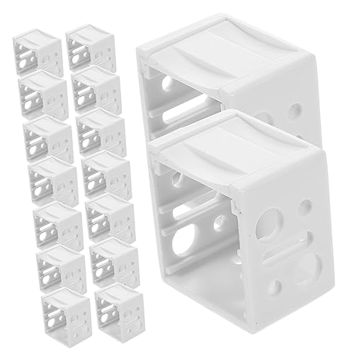 Hohopeti 30 Stück Teiliges Weiße Jalousienhalter aus Hochwertigem Abs Robuste Fensterbox Halterungen mit Links und Rechtsseitiger Montage für Innen und Außenbereiche Installieren Hohopeti 30 Stück Teiliges Weiße Jalousienhalter aus Hochwertigem Abs Robuste Fensterbox Halterungen mit Links und Rechtsseitiger Montage für Innen und Außenbereiche Installieren von Hohopeti