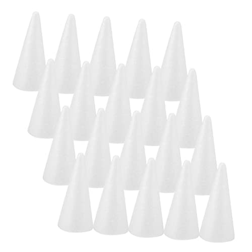 Hohopeti 30 Stück Weiße Schaumstoff DIY Bastelmaterial Kreative Handarbeit Weihnachtsbaum Deko zum Bemalen und Gestalten Hohopeti 30 Stück Weiße Schaumstoff DIY Bastelmaterial Kreative Handarbeit Weihnachtsbaum Deko zum Bemalen und Gestalten von Hohopeti
