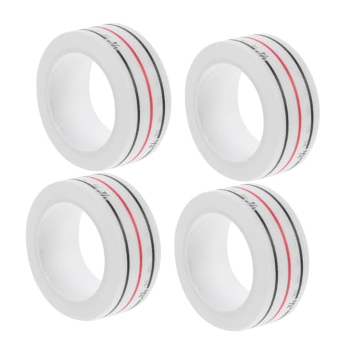 Hohopeti 4 Rollen Diagonal Nahtband À Präzises Positionierband zum Nähen Klebeband für Gerade und Diagonale Nähte Vielseitiges Heftband für Nahtführung und Stoffausrichtung von Hohopeti