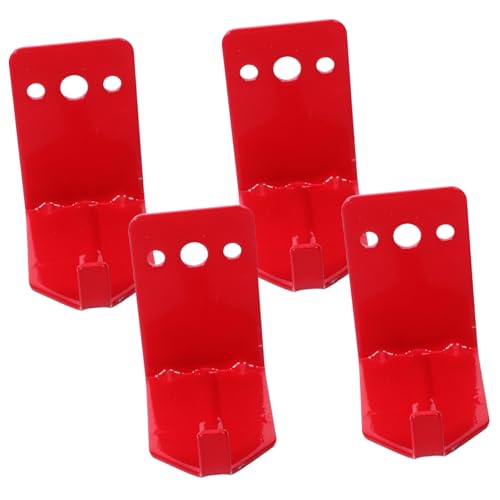 Hohopeti 4 Stück Feuerlöscher Hakenhalterung Feuerlöscher Wandhalterung Wandhaken Für Wandhalterungen Halter Halterung Aufhänger Kohlenstoffstahl Rot Hohopeti 4 Stück Feuerlöscher Hakenhalterung Feuerlöscher Wandhalterung Wandhaken Für Wandhalterungen Halter Halterung Aufhänger Kohlenstoffstahl Rot von Hohopeti