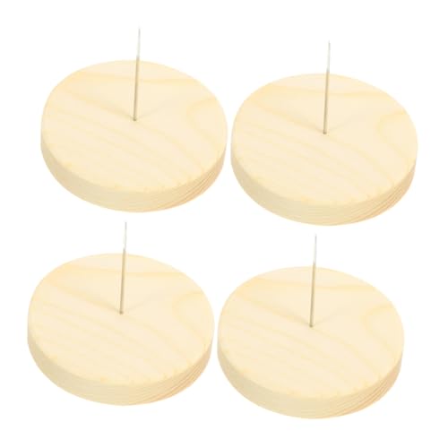Hohopeti 4 Stück Teiliges Puppenständer Stabilem Holzsockel Runde Basis Kurzer Einzelner Stahl nadelhalter für Filztiere und Häkelpuppen Handgefertigter DIY puppenhalter für Sichere Hohopeti 4 Stück Teiliges Puppenständer Stabilem Holzsockel Runde Basis Kurzer Einzelner Stahl nadelhalter für Filztiere und Häkelpuppen Handgefertigter DIY puppenhalter für Sichere von Hohopeti