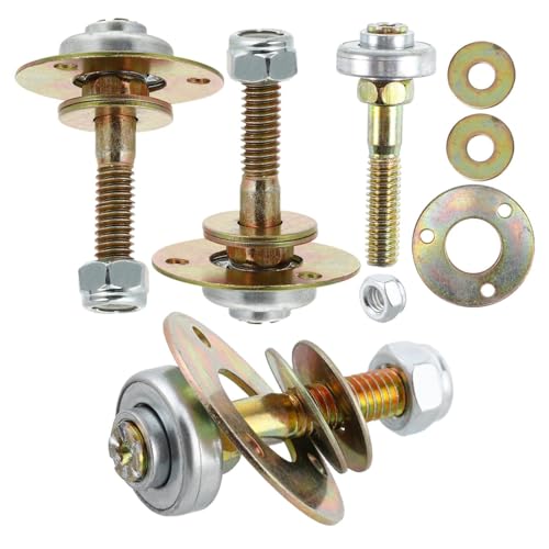 Hohopeti 4 Stück Teiliges Rocking Chair Zubehör Möbelachsen aus Robustem Eisen für Stabile Verbindung Ersatz für Defekte Schaukelstuhl Lager Einfache Montage Langlebig und Passgenau von Hohopeti