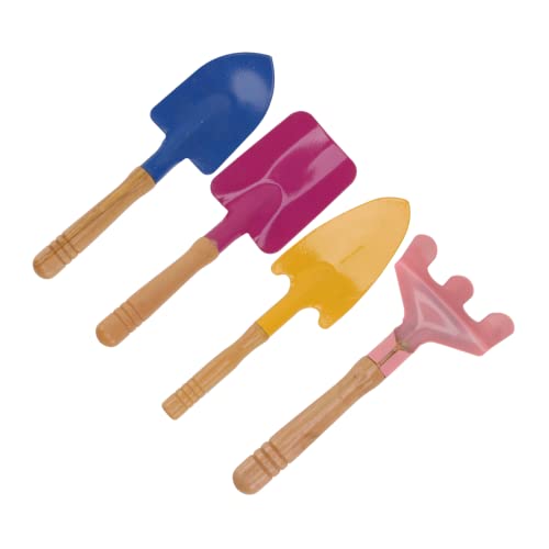 Hohopeti 4 Stück Teiliges Set Gartengeräte für Robuste Schaufeln für Strand und Garten für Kreative und Pflanzenpflege Zufällige Farbe Zufällige Farbe von Hohopeti