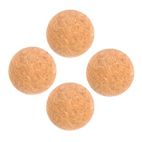 Hohopeti 4 Stück Weinkorken Kugelstopfen aus Diy Bastelzubehör für Flaschen und Dekanter Wiederverwendbar Geruchlos für Kreative Projekte von Hohopeti