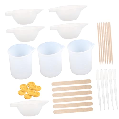 Hohopeti 43stücke Teiliges DIY-epoxid-Werkzeug-Set Mit Rührstab Mehrzweck-kit Für Bastelarbeiten Handwerk Und Geschenkideen von Hohopeti
